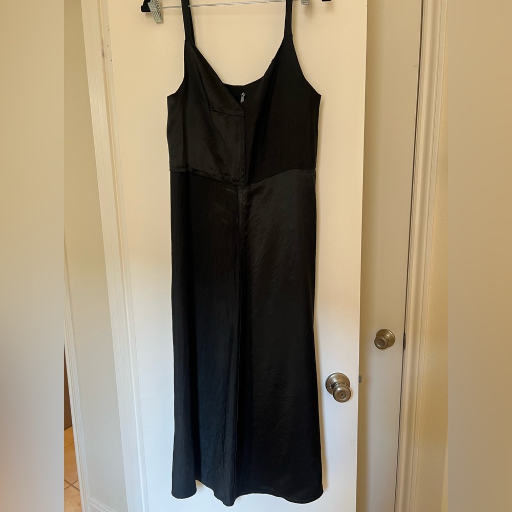 Zara Black Midi Dress